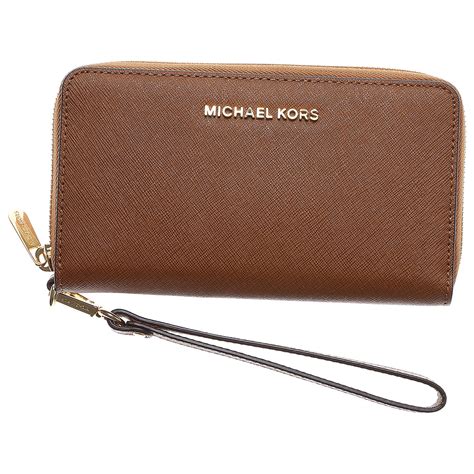 michael kors wallet cognac|Michael Kors Women's Wallets .